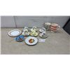 Image 1 : Assorted Bone China Teacups and Saucers, Plates, Including Royal Albert Silver Birch