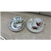 Image 2 : Assorted Bone China Teacups and Saucers, Plates, Including Royal Albert Silver Birch
