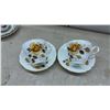 Image 4 : Assorted Bone China Teacups and Saucers, Plates, Including Royal Albert Silver Birch
