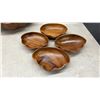 Image 7 : Large Monkey Pod All Wood Salad Set with 2 Servers, Plastic Bowl, Glass Pitcher,