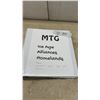 Image 1 : MTG Ice Age, Alliances, Homelands Card Binder w/ Rares, Uncommons, Commons & More