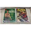 Image 2 : 13Dell Comic Books: The Rebel, King of the Royal Mounted, The Cisco Kid (x2), Range Rider