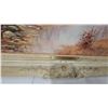 Image 3 : Robert Wood Framed Print "Autumn's Golden Glow, " & Ornate Giltwood Frame 24" x 31"
