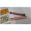 Image 5 : Manitoba License Plates, ORV, Trailer, Snowmobile, 1971-1980s, Trico and BA Wiper Blades and More