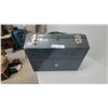 Image 6 : Beach Metal Toolbox with Six Folding Trays and Assorted Hand Tools and Hardware