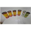 Image 1 : Lubie Premium Motor Oil Cans, Castrol Super 2-Stroke Motor Oil and Pioneer Chainsaw Oil Cans
