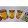 Image 3 : Lubie Premium Motor Oil Cans, Castrol Super 2-Stroke Motor Oil and Pioneer Chainsaw Oil Cans