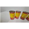 Image 4 : Lubie Premium Motor Oil Cans, Castrol Super 2-Stroke Motor Oil and Pioneer Chainsaw Oil Cans