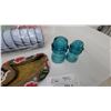 Image 6 : Beaded Moccasins, Winnipeg Jets Cups, Gulf Camp Fuel Cans, Glass Insulators and More