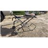 Image 14 : Ridgid 10" Sliding Compound Miter Saw with Universal Folding Stand on Wheels (Damage on Handle)