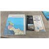 Image 2 : Vintage Ephemera Lot: Winnipeg Free Press Weekend Magazine 1978, Maps, Air Canada, BOAC and More