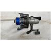 Image 4 : Flambeau Hard-Shell Ice Fishing Rod Case with Two Rods and Crystal Spinning Reel