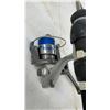 Image 5 : Flambeau Hard-Shell Ice Fishing Rod Case with Two Rods and Crystal Spinning Reel