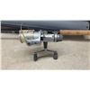 Image 3 : Shimano Spinx Spinning Reel on Spinning Rod with Cork Handle and Gray Soft Carrying Case
