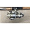 Image 4 : Shimano Spinx Spinning Reel on Spinning Rod with Cork Handle and Gray Soft Carrying Case