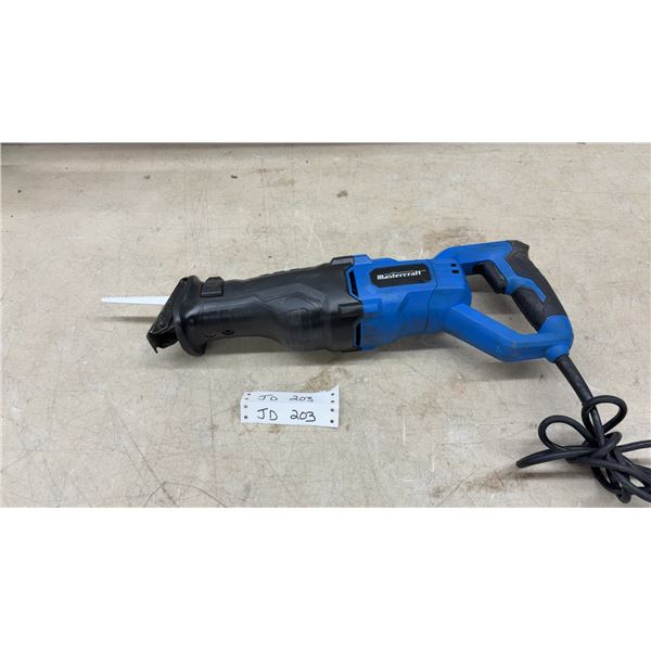 Mastercraft Corded Reciprocating Saw, 120V, 8.5A, 0-2800/min, 18.05.01, & Blade