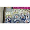 Image 10 : Seventy 1995-96 Parkhurst NHL Hockey Coins in Showcase, 16" x 12 1/2"