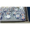 Image 12 : Seventy 1995-96 Parkhurst NHL Hockey Coins in Showcase, 16" x 12 1/2"
