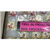 Image 7 : Seventy 1995-96 Parkhurst NHL Hockey Coins in Showcase, 16" x 12 1/2"
