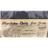 Image 2 : One Hundred & Fifty Year Old Manitoba Daily Free Press, July 24, 1876