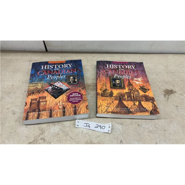 History of the Canadian Peoples Volumes I and II, 2nd Edition, by Conrad and Finkel