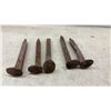 Image 3 : Twenty Railroad Spikes from Rene, Manitoba