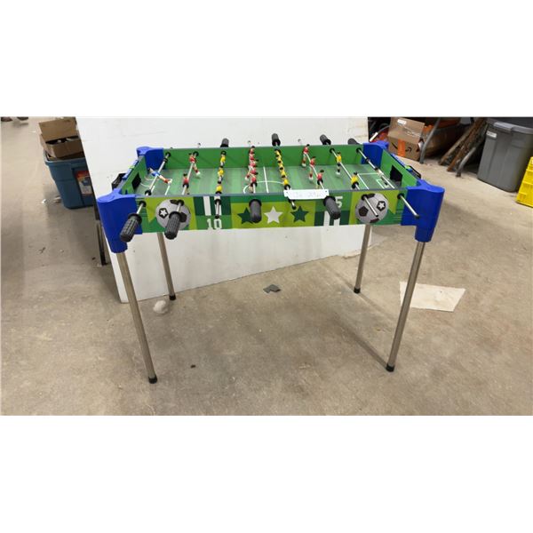 31" Foosball Game Set 31" with Removable Legs for Tabletop Play