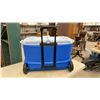 Image 3 : Rubbermaid Durachill Large 5-Day Wheeled Cooler with Split Lid and 4 Deep Cup Holders