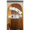 Image 2 : Wooden Havana Club Rum "El Ron De Cuba" Wall Hanging Plaque with Bottle and Glass Replica, 23" x 7"