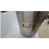 Image 2 : Large Stainless Steel Cylindrical Stock Pot with Welded Side Handles 18" Diameter 19.6" Tall