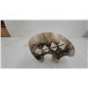 Image 3 : Navajo Horsehair Pottery "Sart Bear" by Tom Vail with Etched Symbols