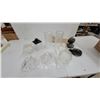 Image 1 : Assortment of Vintage Clear Glass Light Shades, Globes, and Fixture Components