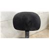 Image 13 : Pair of Blue Fabric Office Task Chairs With Black Armrests and Five-Star Caster Bases & Rolling