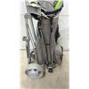 Image 5 : MacGregor Golf Stand Bag with CaddyTek EZ-Fold 3-Wheel Push Cart