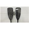 Image 2 : Pair of KD 171 Caveless Kayak Paddles with Black Blades and Aluminum Shafts