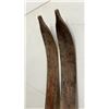 Image 2 : Vintage Strand Ski Fabrik Wooden Skis with Original Leather and Cable Bindings