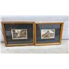 Image 7 : Set of Five Framed Nikola Hand-Colored Etchings, Quebec City Scenes Including Château Frontenac