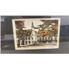 Image 8 : Set of Five Framed Nikola Hand-Colored Etchings, Quebec City Scenes Including Château Frontenac