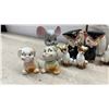 Image 2 : Vintage Mid-Century Japanese Ceramic Animal Salt and Pepper Shakers