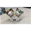 Image 5 : Vintage Mid-Century Japanese Ceramic Animal Salt and Pepper Shakers
