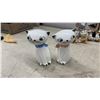 Image 7 : Vintage Mid-Century Japanese Ceramic Animal Salt and Pepper Shakers