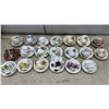 Image 1 : Collection of Vintage Bone China Floral Teacups and Saucers, Mid-20th Century