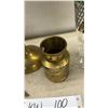 Image 5 : Vintage Brass Vase, Candlesticks, Pitcher, Mortar, and Nautical Pilsner Glasses and More