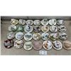 Image 1 : A Collection of Porcelain Teacups & Saucers, Various Patterns & Colors
