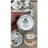 Image 7 : A Collection of Porcelain Teacups & Saucers, Various Patterns & Colors