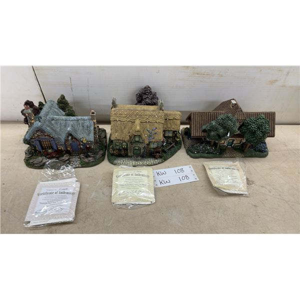 Thomas Kinkade Hawthorne Village Sculptures: Seaside Bait, Porterfield Antique Shop and More