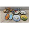 Image 1 : Noritake Hand-Painted Porcelain Oval Serving Dishes with Floral Design and More, Circa 1914-1940