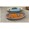 Image 2 : Noritake Hand-Painted Porcelain Oval Serving Dishes with Floral Design and More, Circa 1914-1940