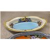 Image 3 : Noritake Hand-Painted Porcelain Oval Serving Dishes with Floral Design and More, Circa 1914-1940