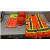 Image 1 : Lot of Safety Gear: 2 3M Scotchlite Micromesh Polyester T-Shirts, 2 Pioneer Vests, 2 Hard Hats